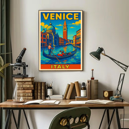 Venice Travel Poster
