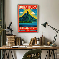 Bora Bora  Unity & Prosperity Poster PosterGoat
