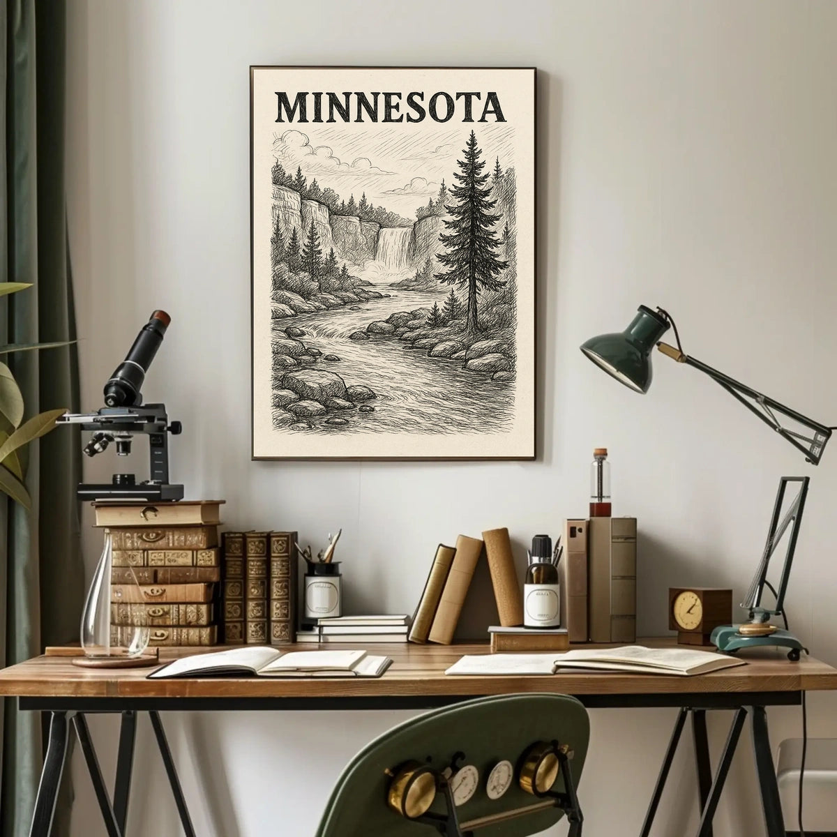 Minnesota Wilderness Poster