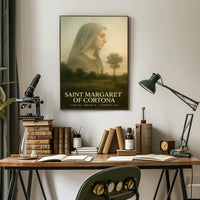 Saint Margaret Of Cortona Poster