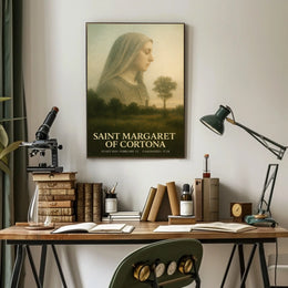 Saint Margaret Of Cortona Poster