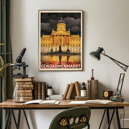 Gendarmenmarkt Architectural Elegance Poster