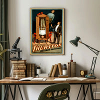 Thurston Magician Illusion Vintage Early 1900s Artistic Poster