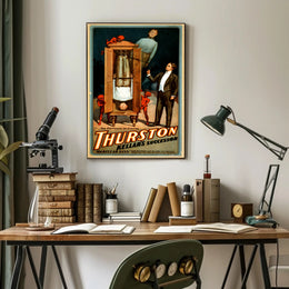 Thurston Magician Illusion Vintage Early 1900s Artistic Poster