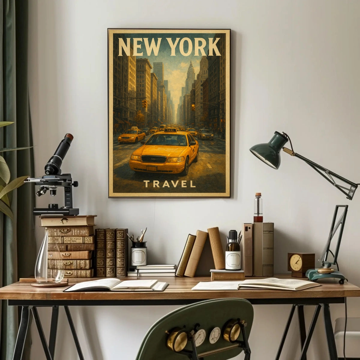New York Travel Poster