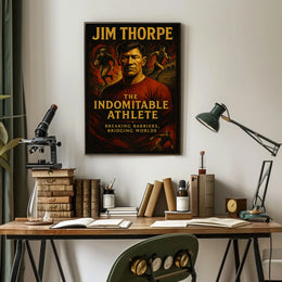 The Indomitable Athlete Poster