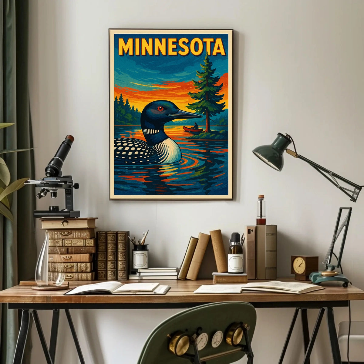 Minnesota Wilderness Poster
