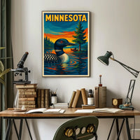 Minnesota Wilderness Poster
