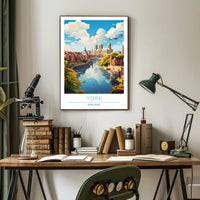 York Cityscape Poster