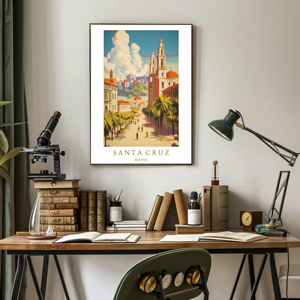 Santa Cruz, Bolivia Poster