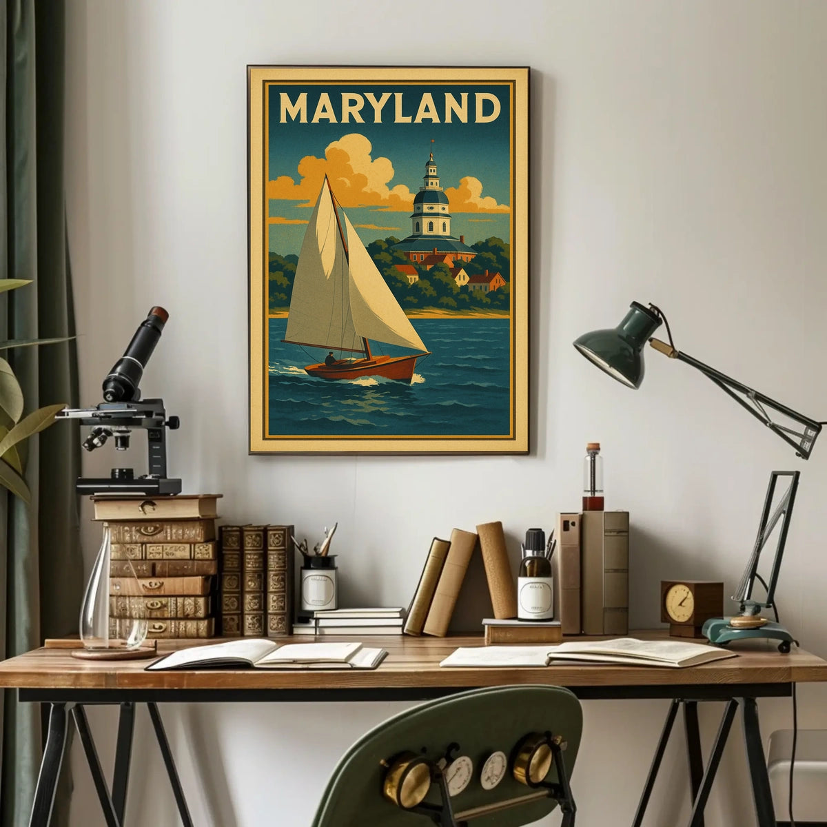 Maryland Scenic Poster