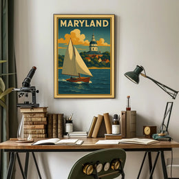 Maryland Scenic Poster