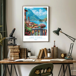 Scenic Lake Como Poster