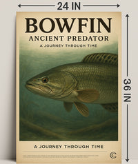 Bowfin Ancient Predator Poster PosterGoat