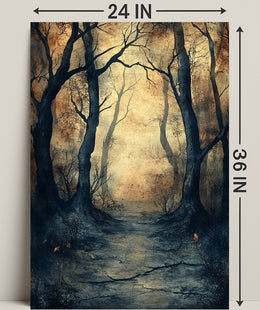 Enchanted Forest Pathway Poster