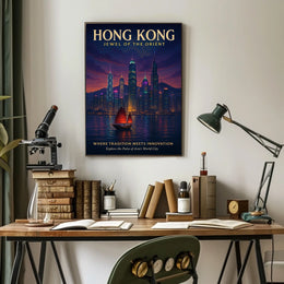 Hong Kong Jewel Of The Orient Poster