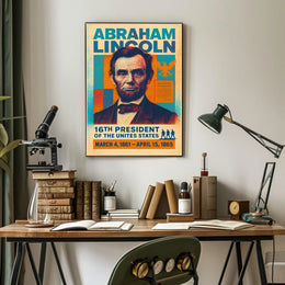 Abraham Lincoln 16Th President Poster