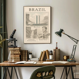 Brazil Cultural and Natural Wonders Poster PosterGoat