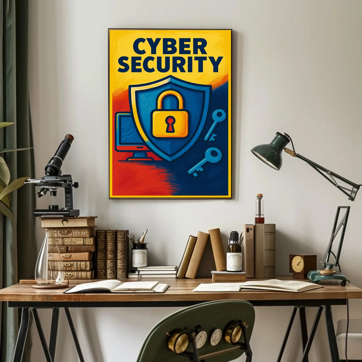 Cyber Security Awareness Poster