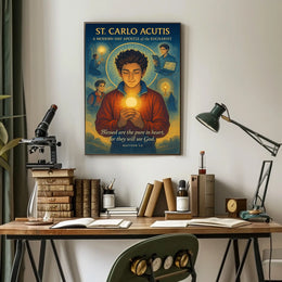 St. Carlo Acutis A Modern-Day Apostle Poster