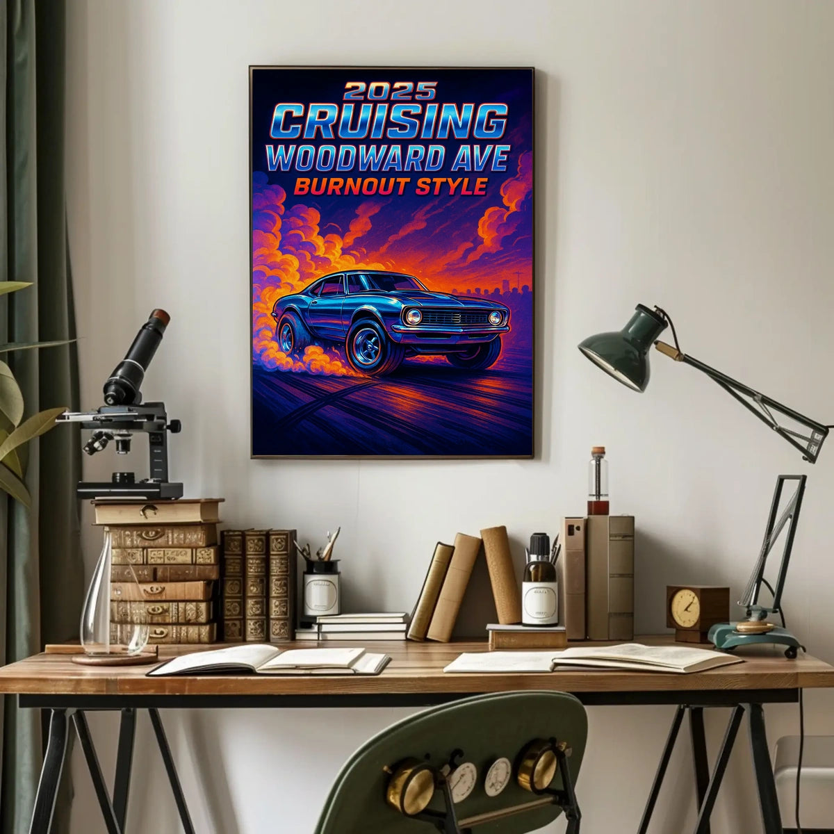 Cruising Woodward Ave 2025 Poster