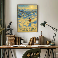 Park City Utah Jupiter Bowl Poster