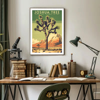 Joshua Tree National Park Scenic Poster Print