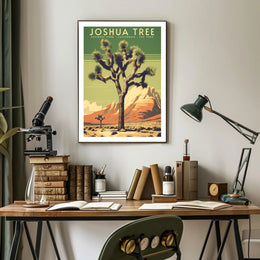 Joshua Tree National Park Scenic Poster Print