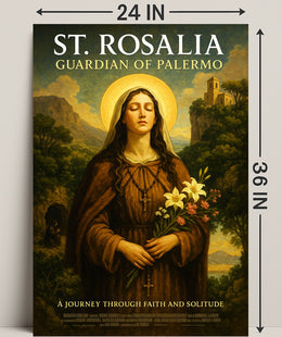 St. Rosalia Guardian of Palermo Poster PosterGoat