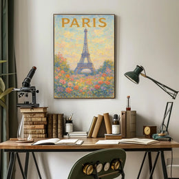 Paris in Bloom Poster
