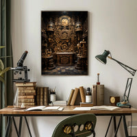 Steampunk Clockwork Masterpiece Poster