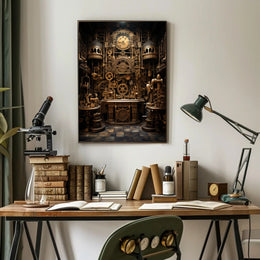 Steampunk Clockwork Masterpiece Poster