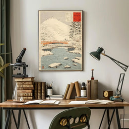 Tranquil Winter Scene Poster PosterGoat
