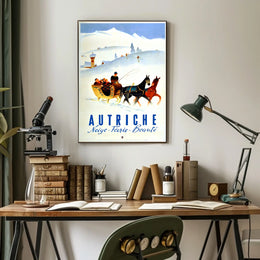 Winter Wonderland In Austria Poster
