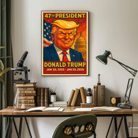 Trump Guardianship Liberty Patriotic Pop Art Poster