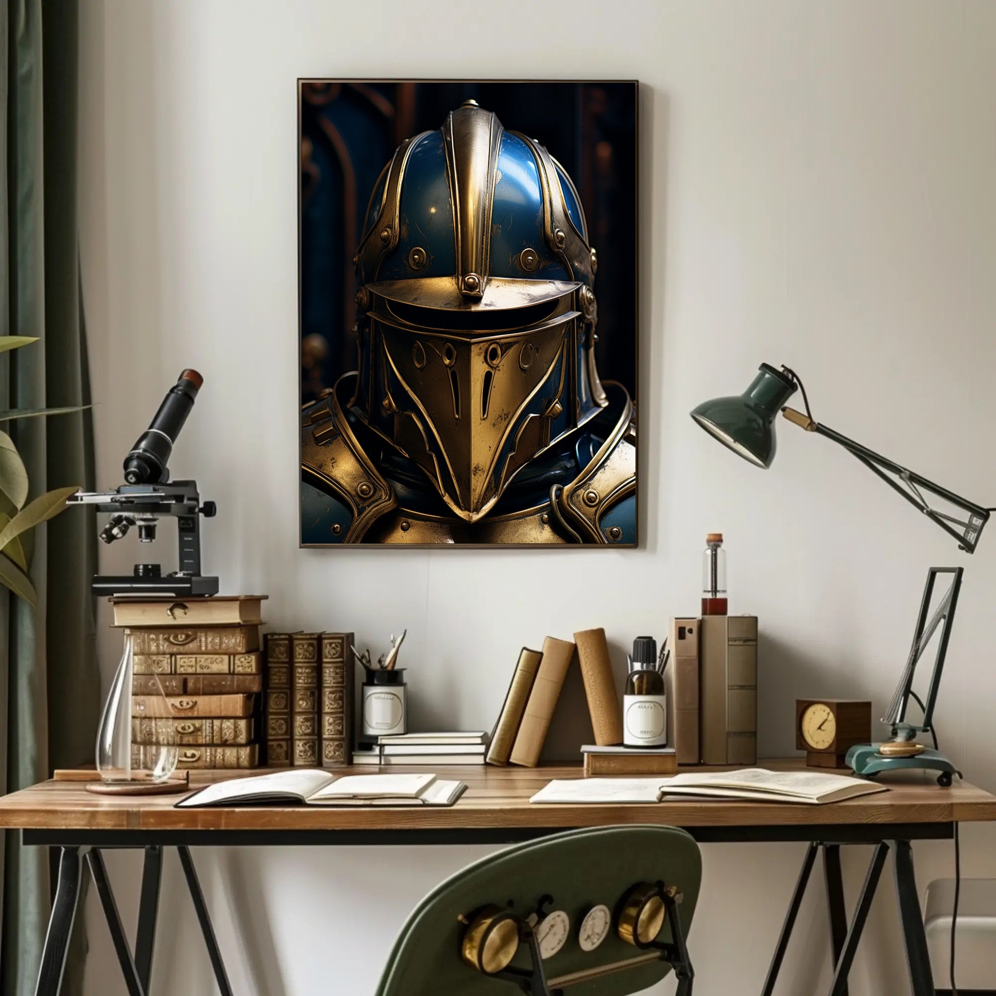 The KnightS Armor Poster PosterGoat