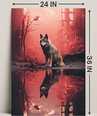 Reflections Of The Wild Poster PosterGoat