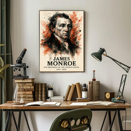 James Monroe 5th President Poster
