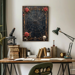 Gothic Vintage Ornate Web Design Art Poster