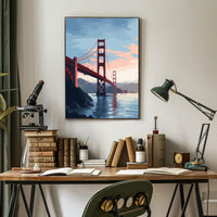 Golden Gate Bridge Timeless San Francisco Travel Poster