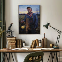 proud farmer Poster