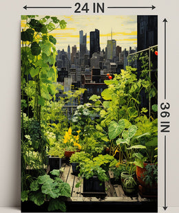 Urban Oasis Poster