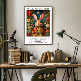 William Morris Arts and Crafts Exhibition Cultural Poster