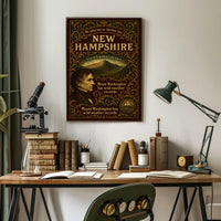 New Hampshire Wild Weather Records Poster