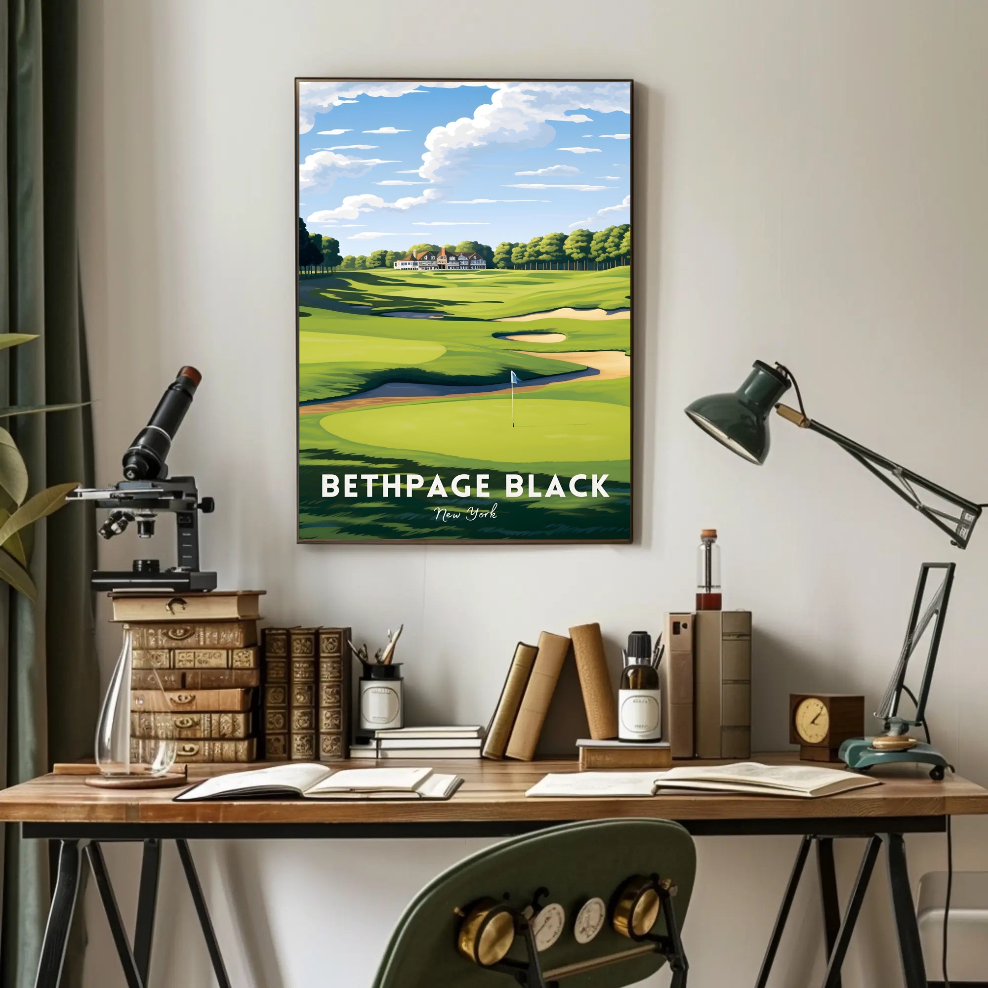 Bethpage Black Golf Course Sports Poster