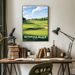Bethpage Black Golf Course Sports Poster