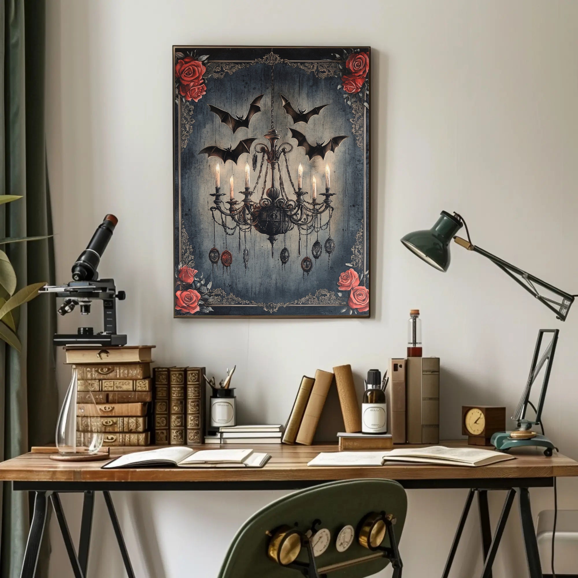 Gothic Elegance Poster