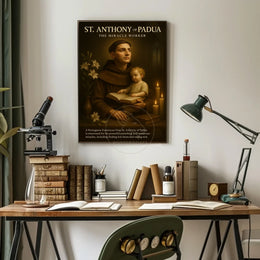 St. Anthony of Padua Religious Heritage Poster
