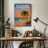 Gulf Shores Orange Beach Alabama Poster