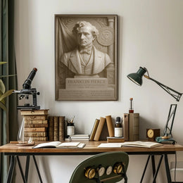 Franklin Pierce Presidential Tribute Historical or Presidential Poster